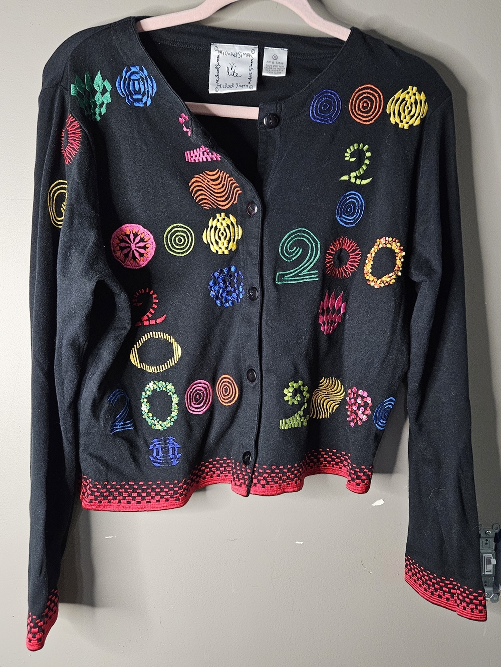 Michael Simon Black Top
